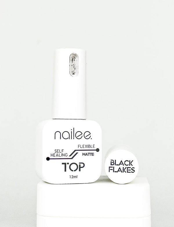 TOP Black Flakes Matte - 12ml