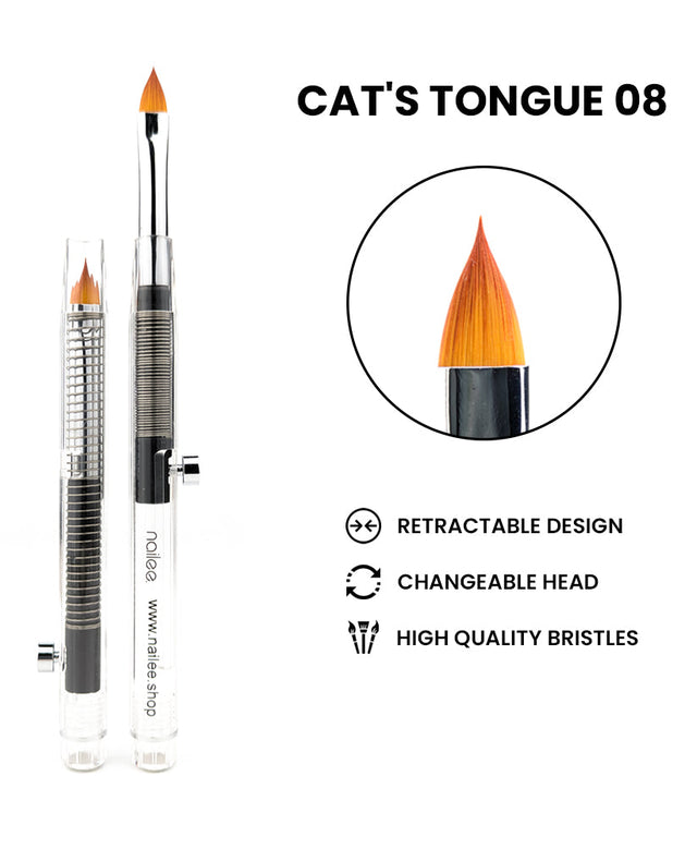 Pincel Cat's Tongue 8