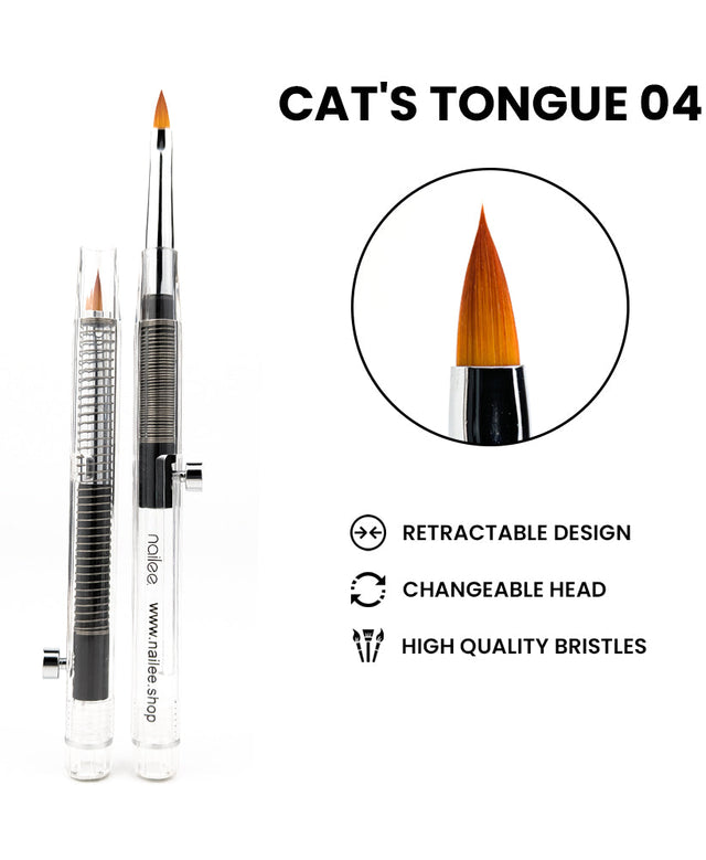 Pincel Cat's Tongue 4