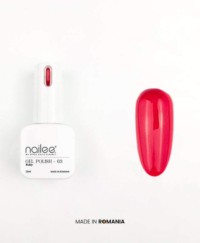 Esmalte semipermanente 12ml - GP 63 Ruby