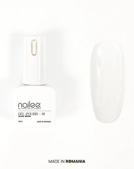 Esmalte semipermanente 12ml - GP 01 Arctic White
