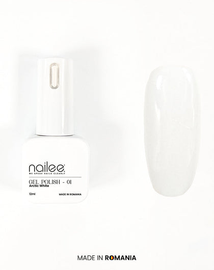 Esmalte semipermanente 12ml - GP 01 Arctic White