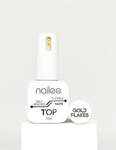 TOP Gold Flakes Matte - 12ml