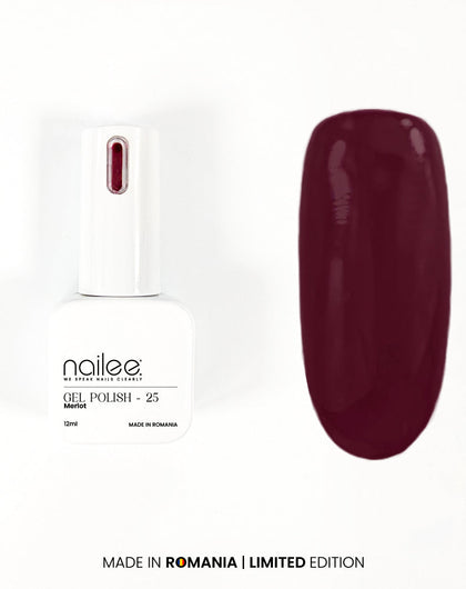 Esmalte semipermanente 12ml - GP 25 Merlot
