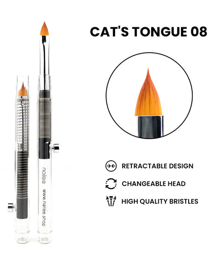Pincel Cat's Tongue 8