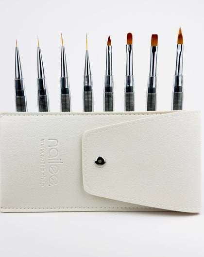 Set 8 Pinceles + Estuche